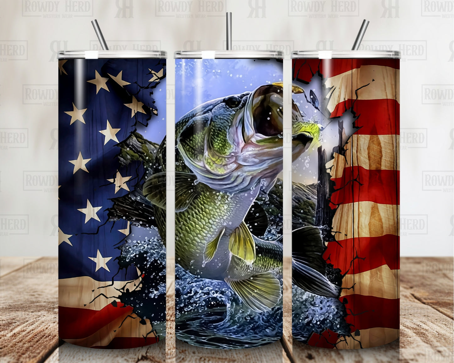 American Bass Tumbler