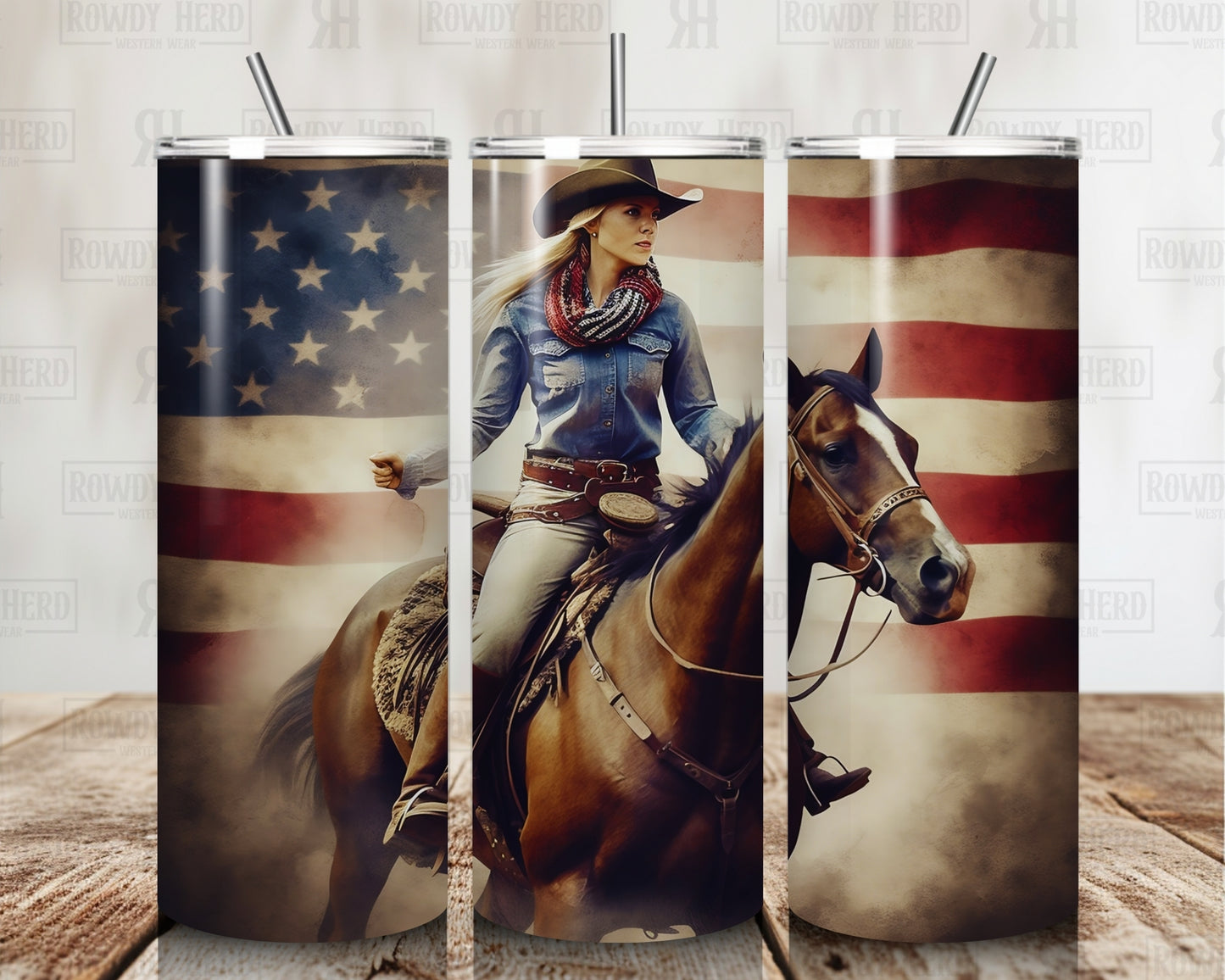 American Cowgirl Tumbler