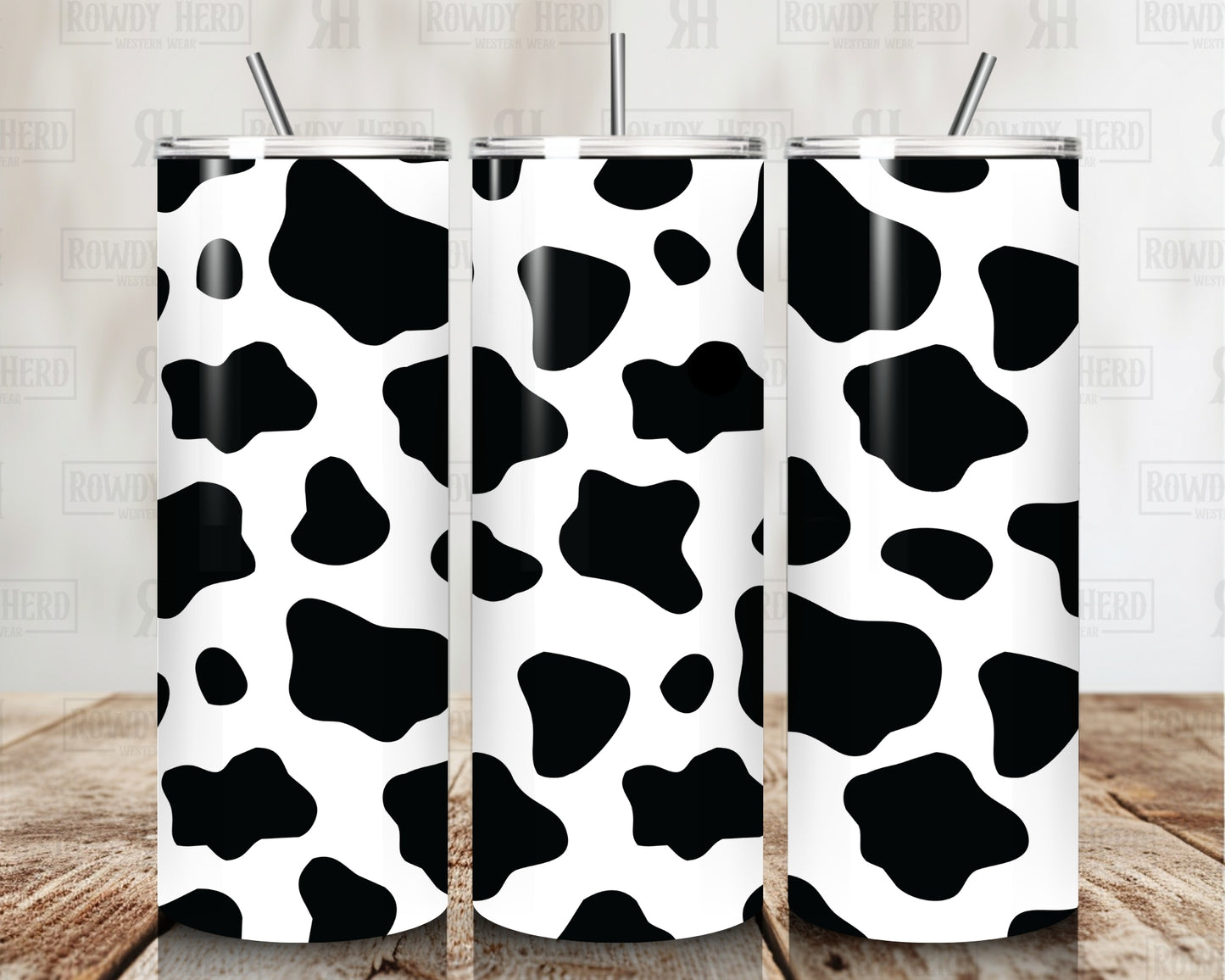 Cow Print Tumbler