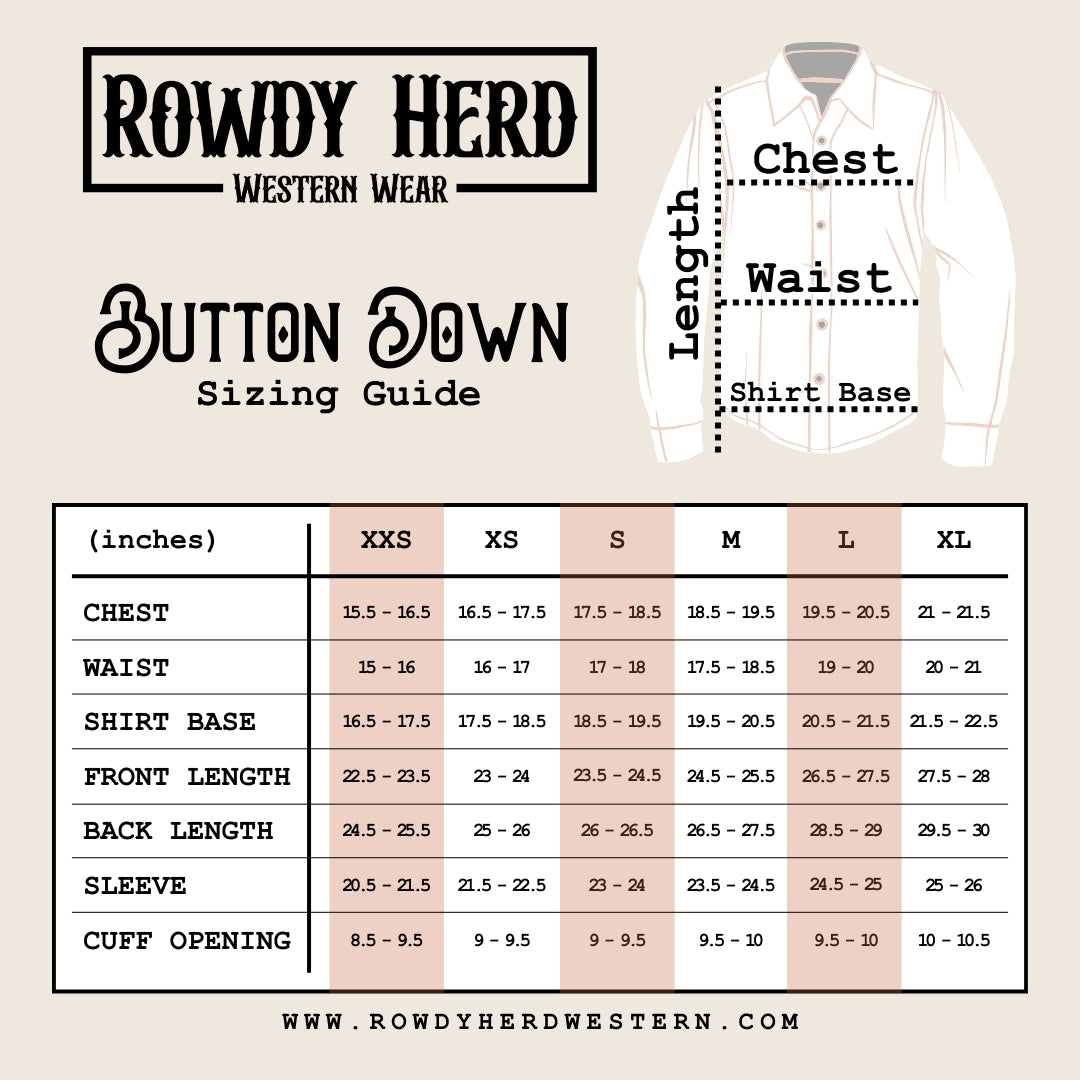 Sapphire Sky Button Down