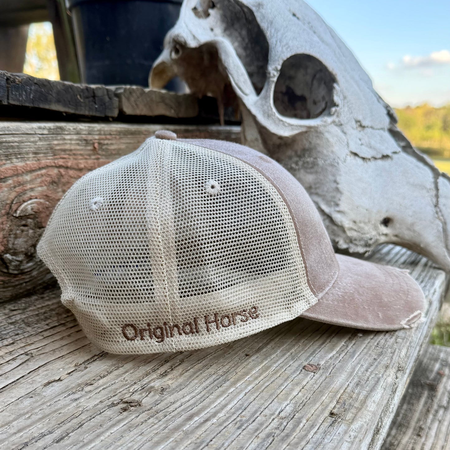 Original Horse Embroidered Hat