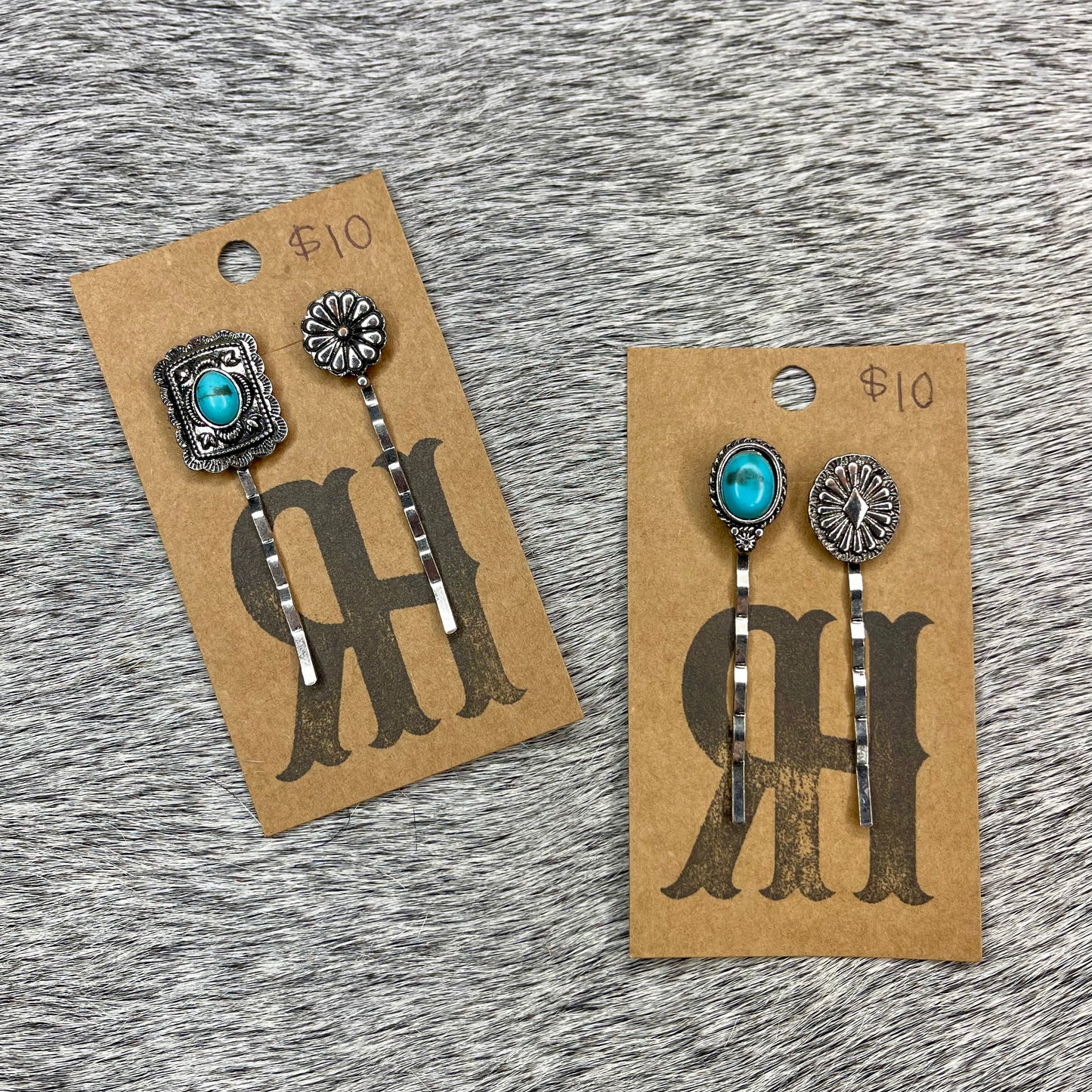 Turquoise Hair Pins
