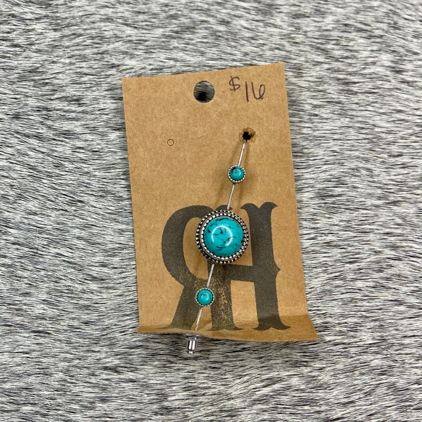 Turquoise Ear Pin