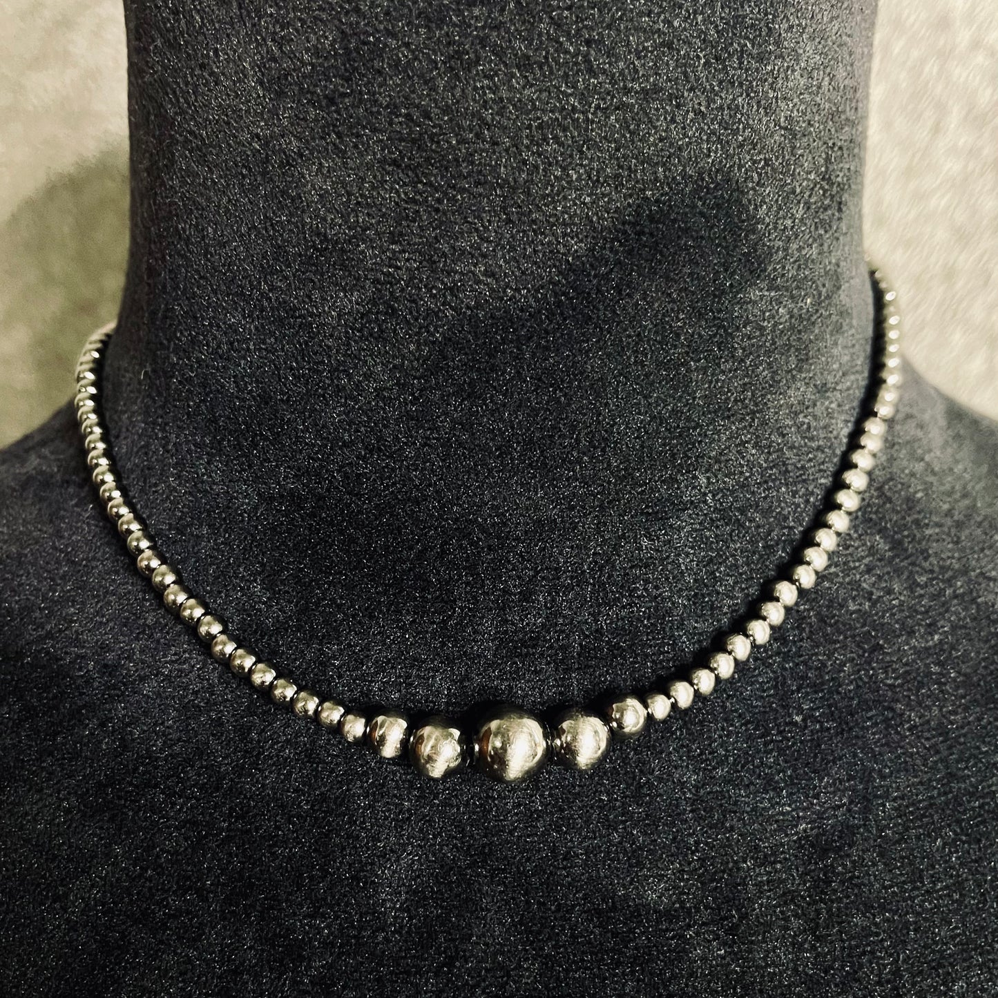 Polished Beaded Necklace