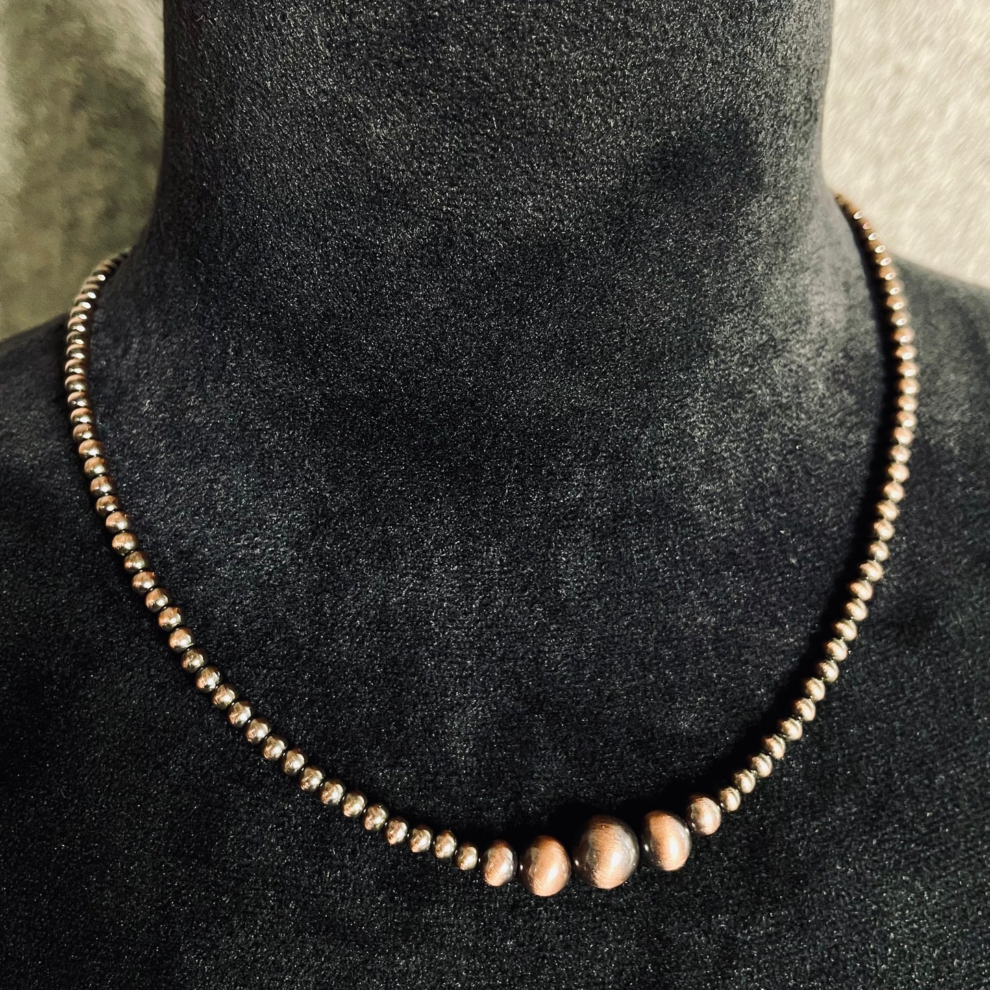 Copper Beaded Necklace