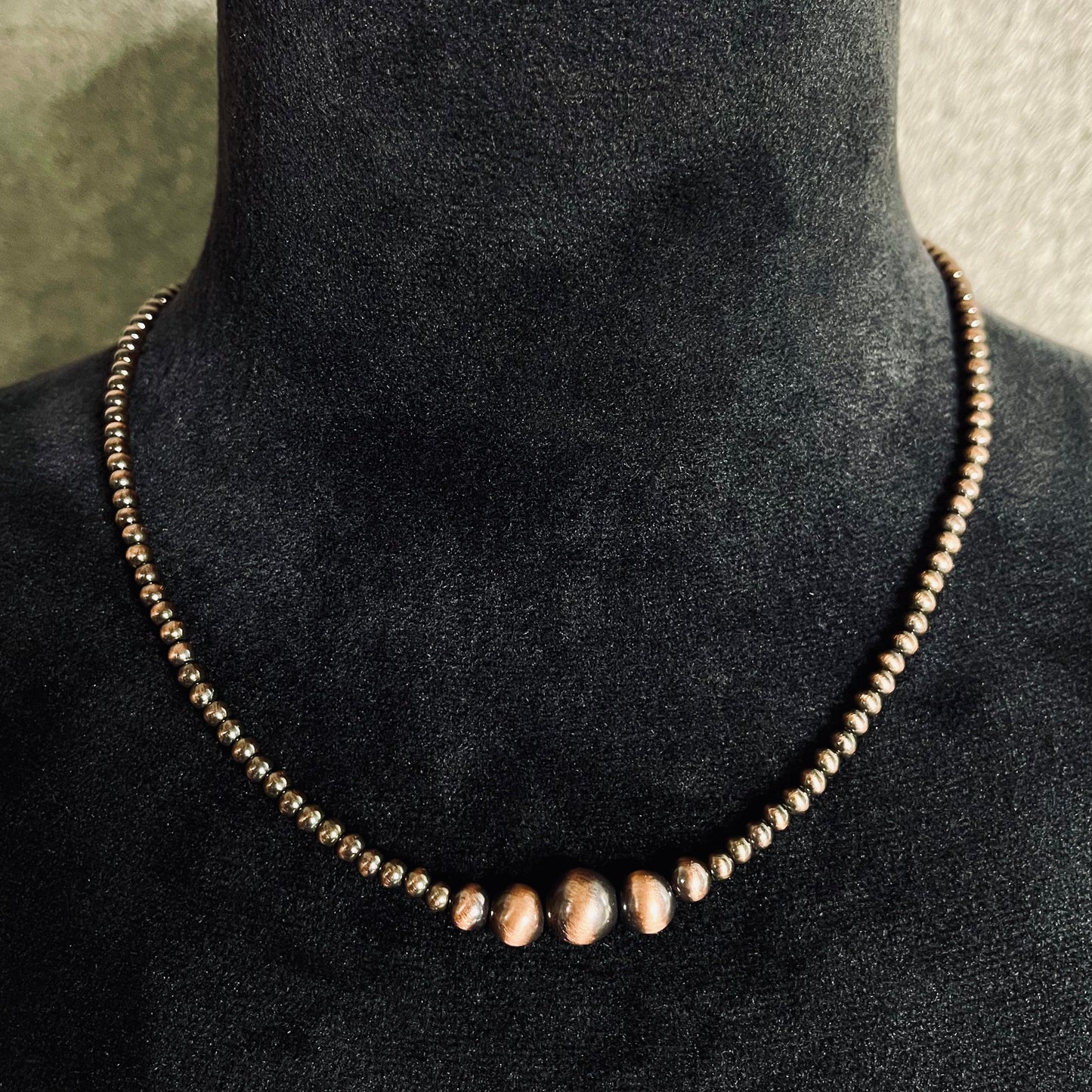 Copper Beaded Necklace
