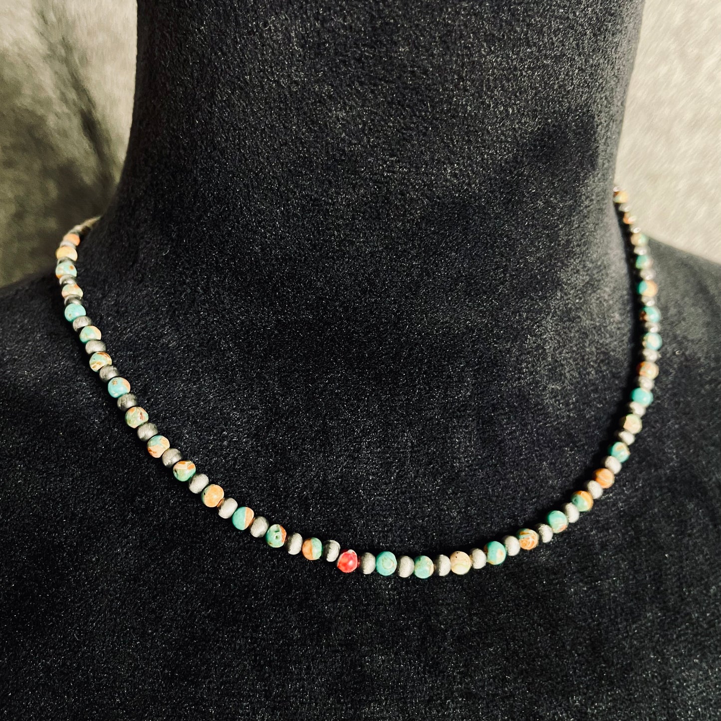Gemstone Beaded Necklace