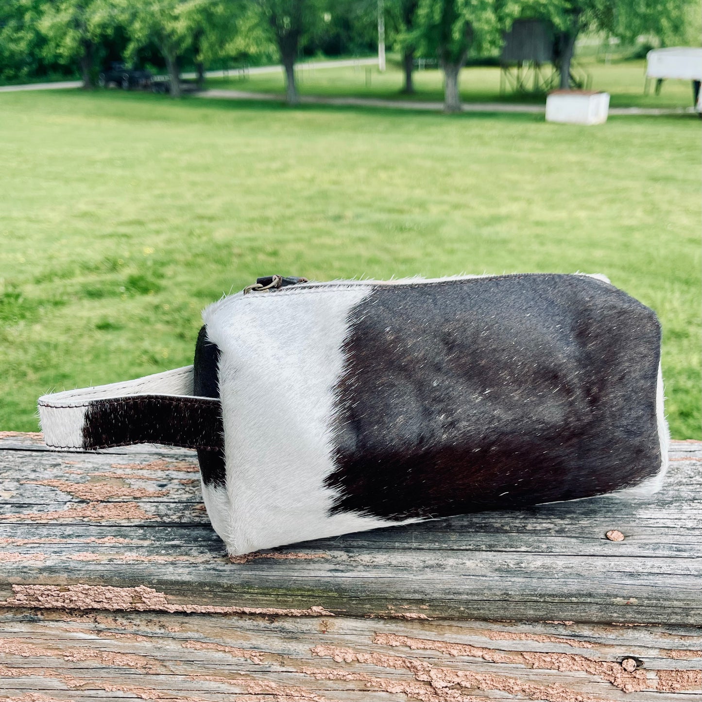 Cowhide Travel Bag