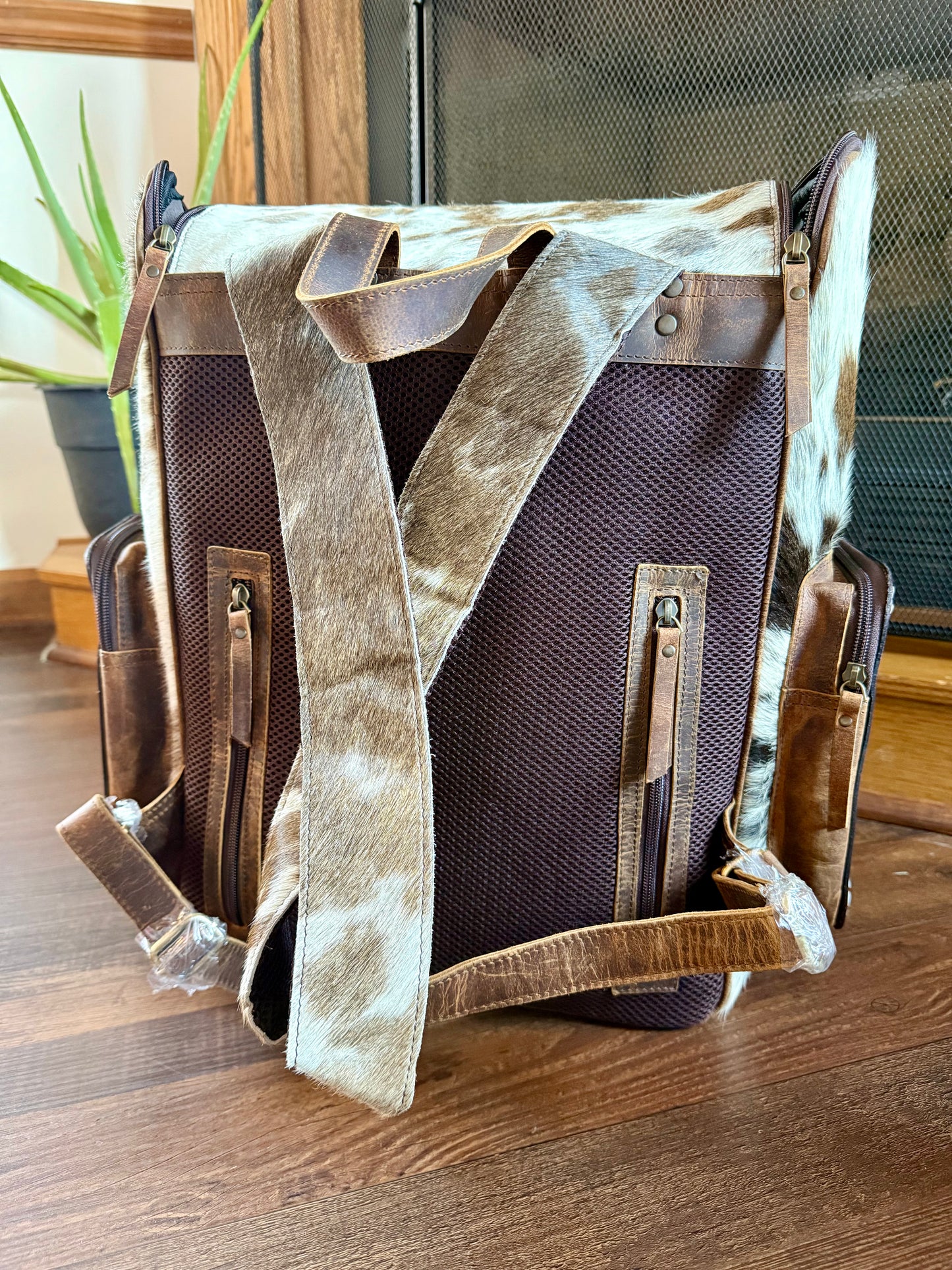 Large Cowhide Backpack