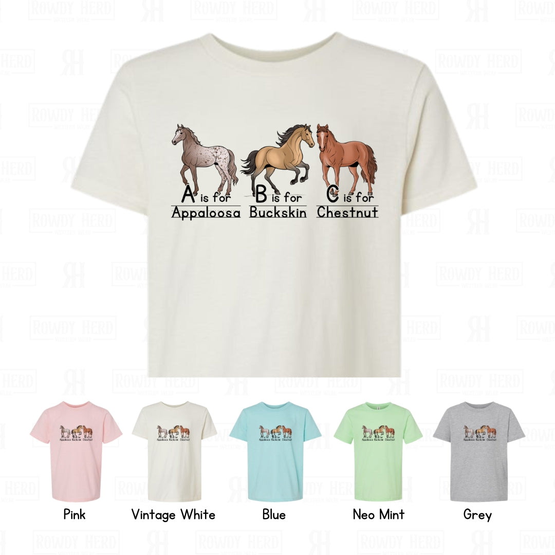 Horse ABCs | Back to School