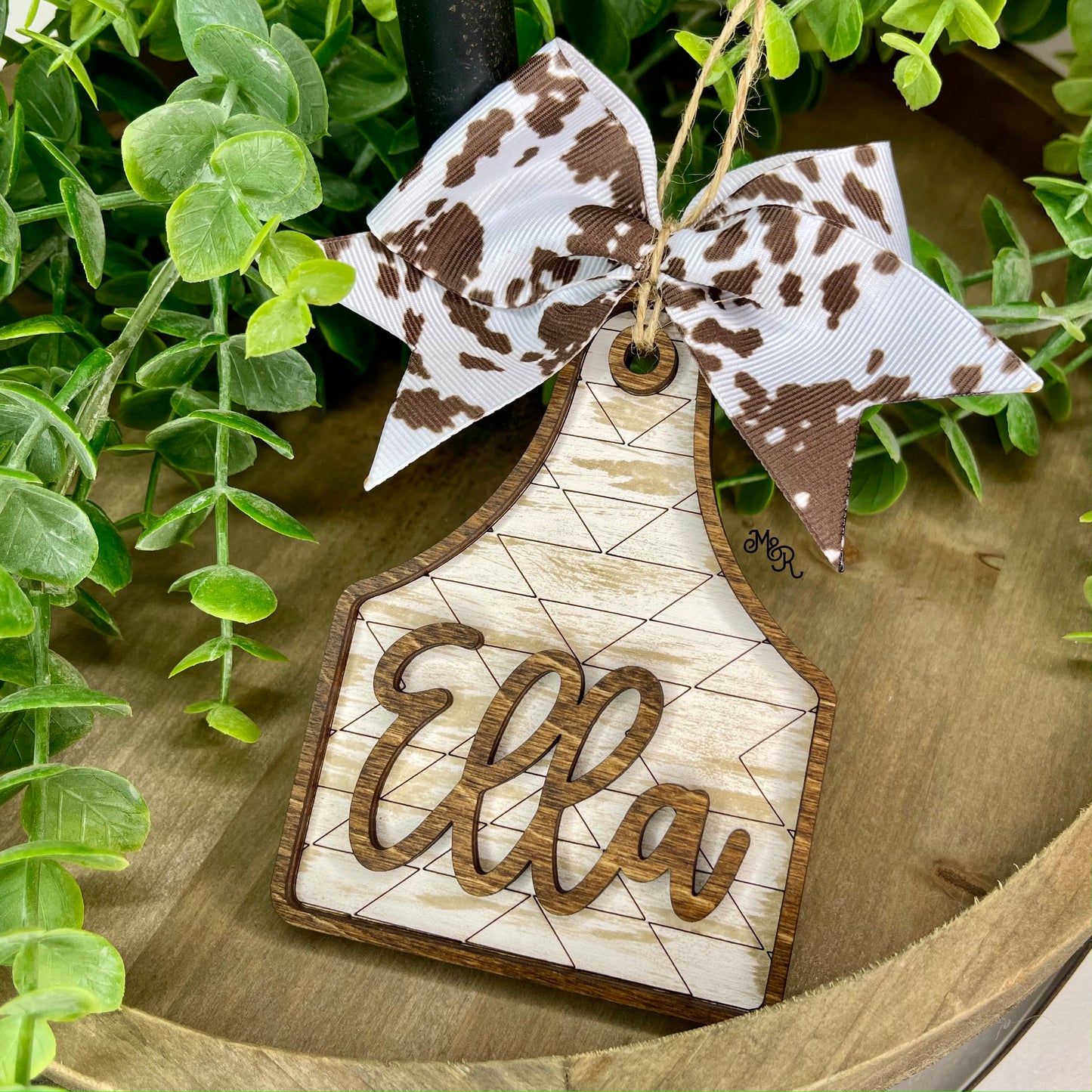 Weathered Gift Basket Tags