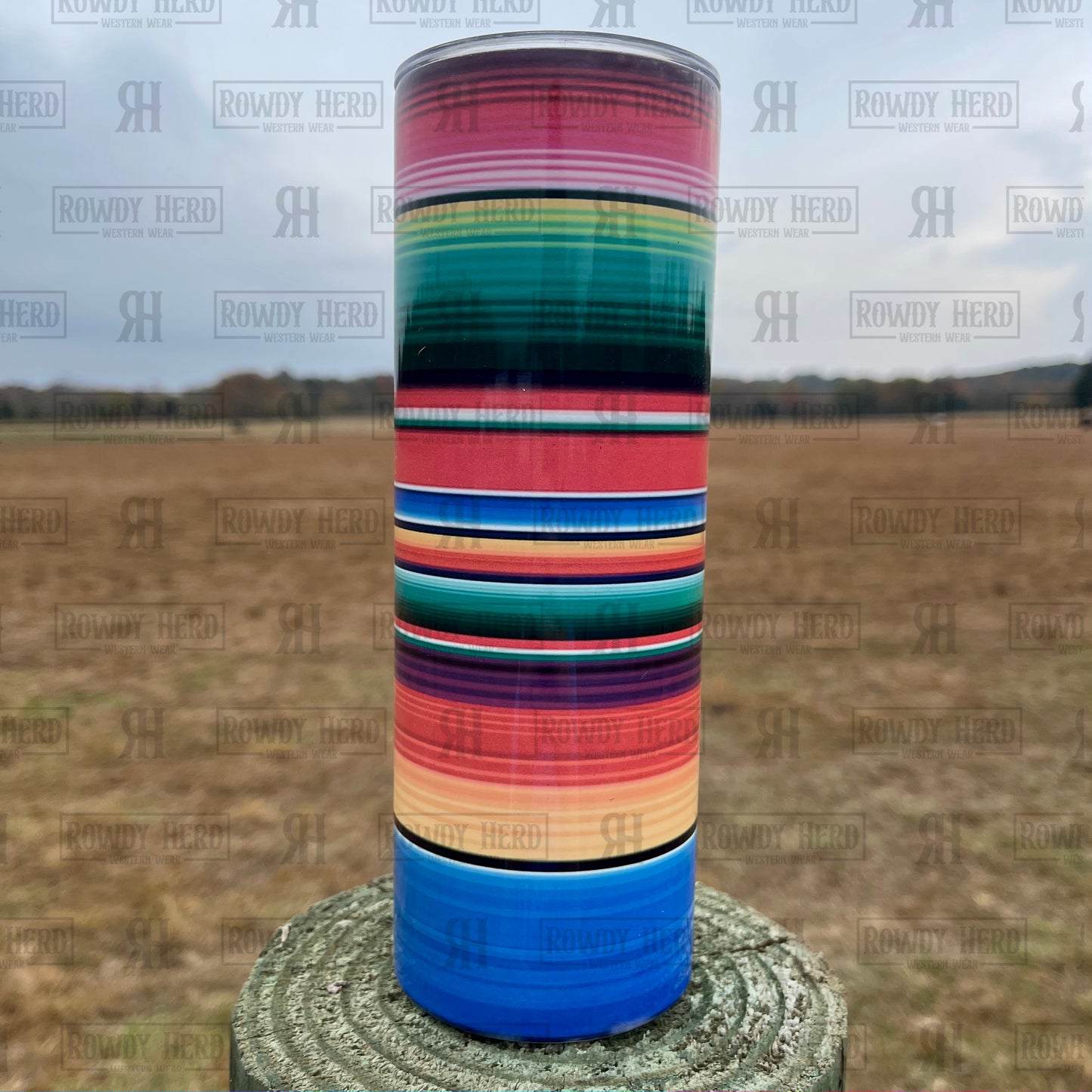 Rainbow Serape Tumbler
