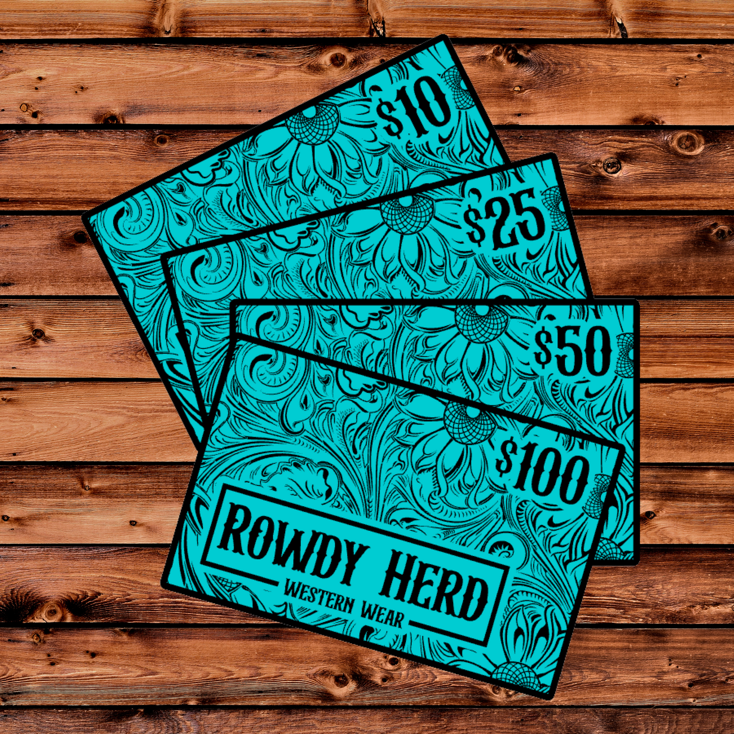 Rowdy Herd Western Wear Gift Card
