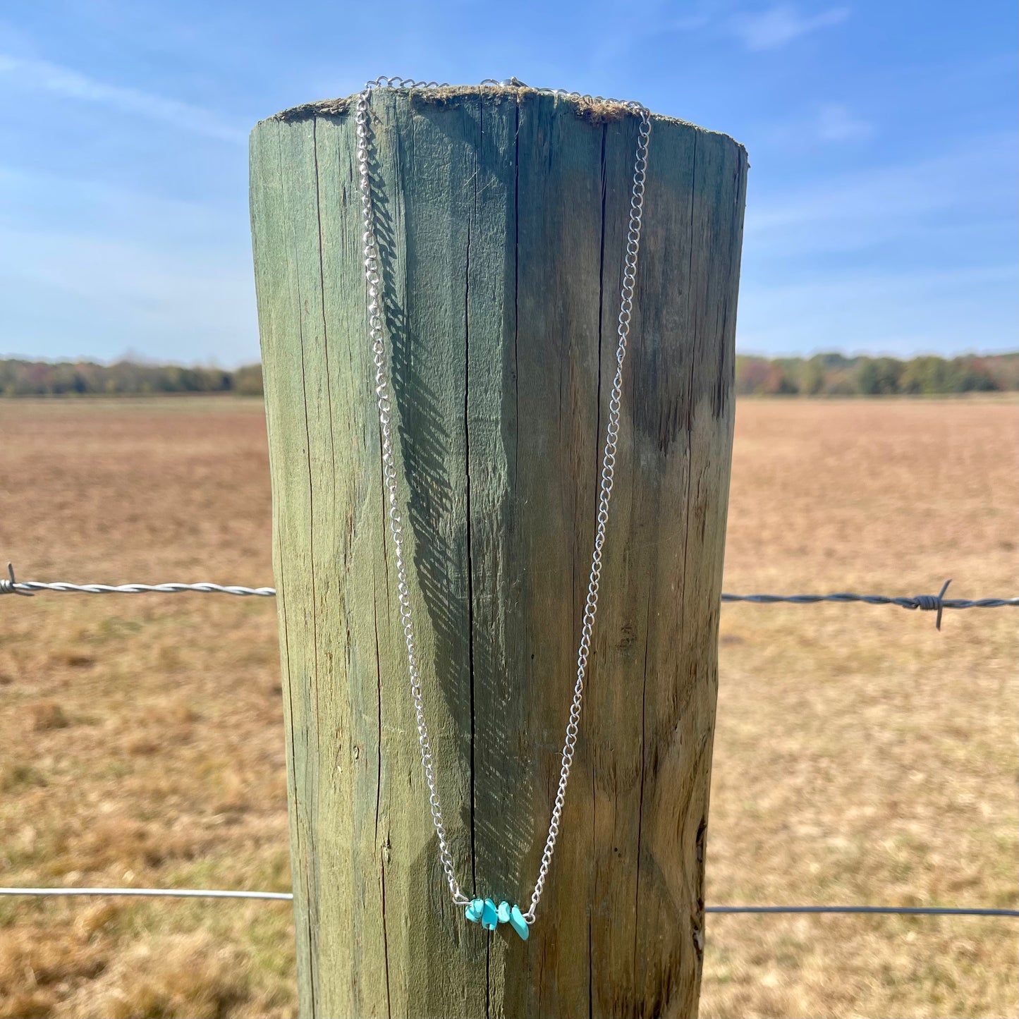 Turquoise Chain Necklace