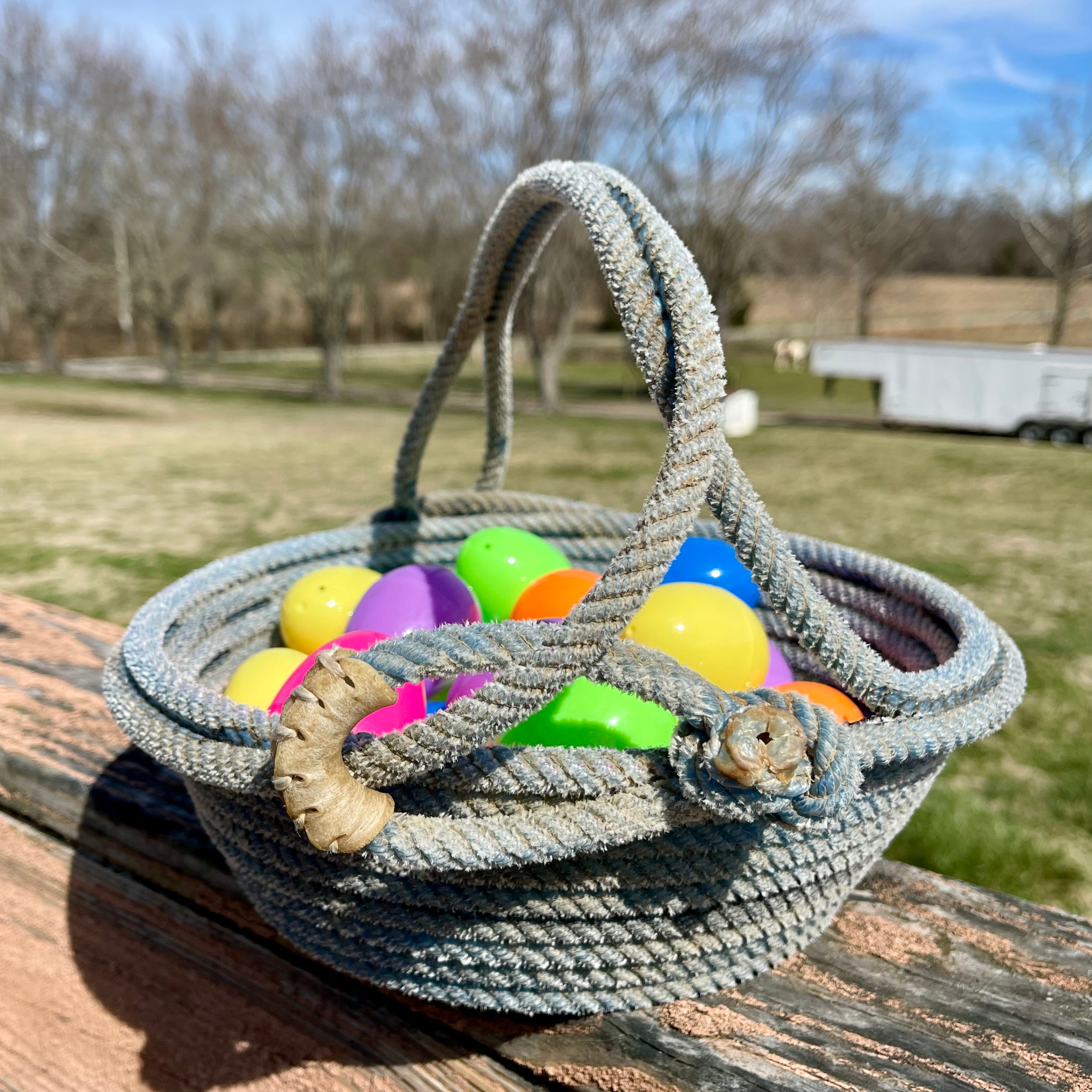 Easter Rope Lariat Rope Easter Baskets – Rowdy Herd Western