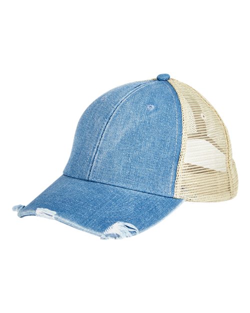 Custom Embroidered Adams Distressed Hats