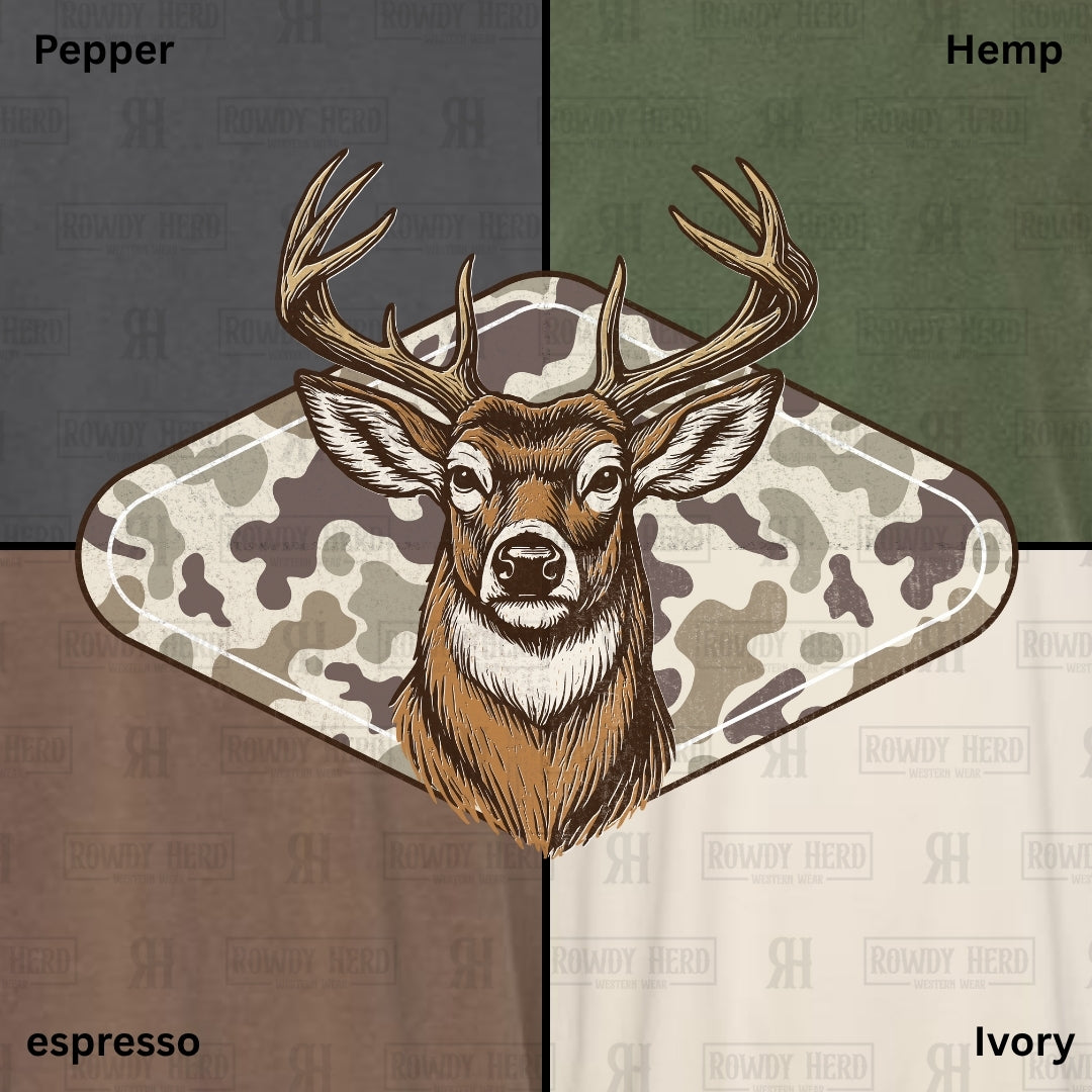 Camo Whitetail T-Shirt