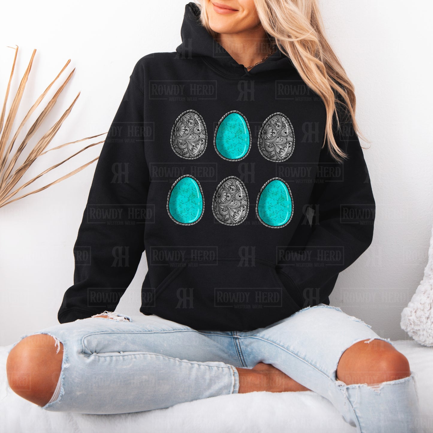 Turquoise & Silversmith Easter Eggs | Comfort Colors Tee, Gildan Sweatshirt or Hoodie