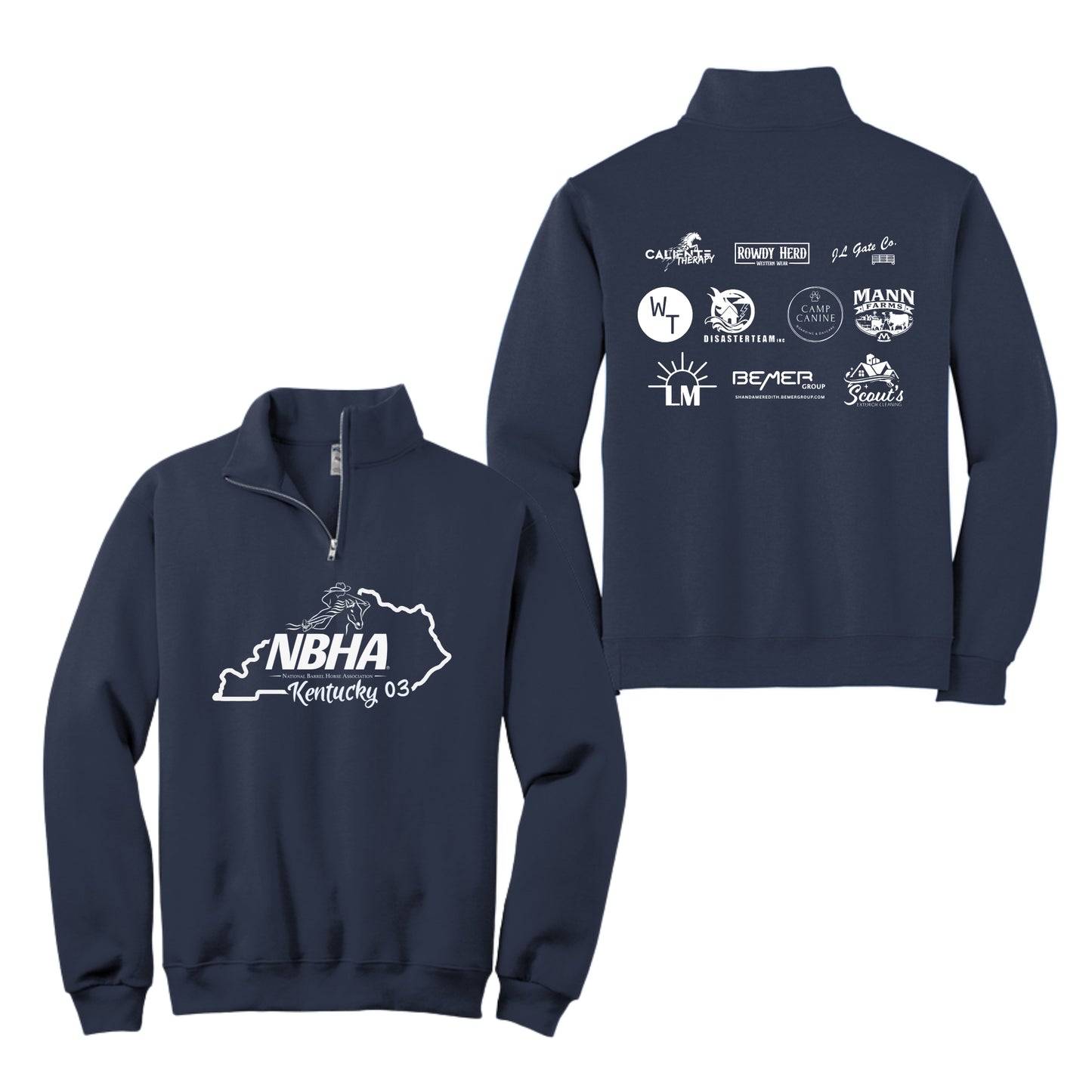 NBHA KY03 Merch Quarter-zip Sweatshirt