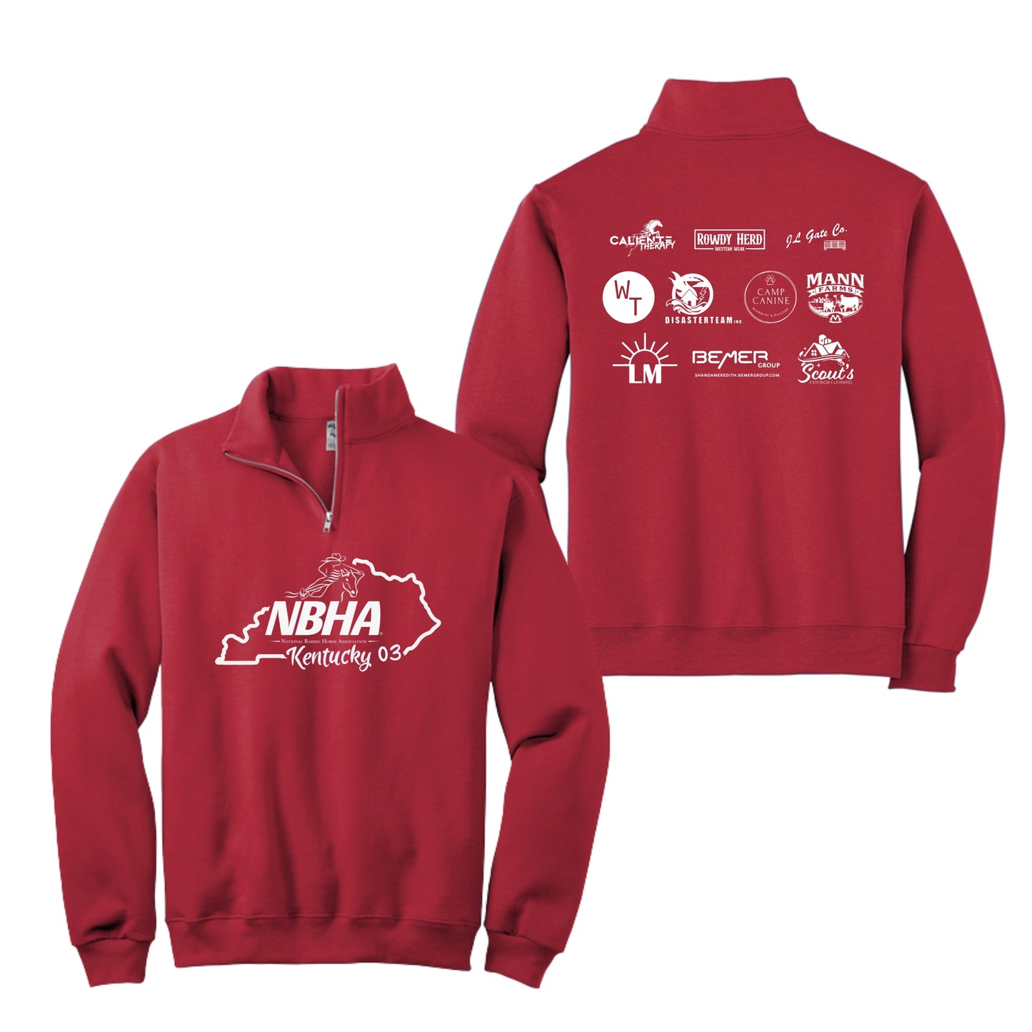 NBHA KY03 Merch Quarter-zip Sweatshirt