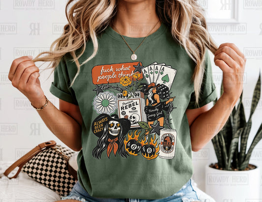 Rebel Collage | Comfort Colors Tee, Gildan Sweatshirt or Hoodie