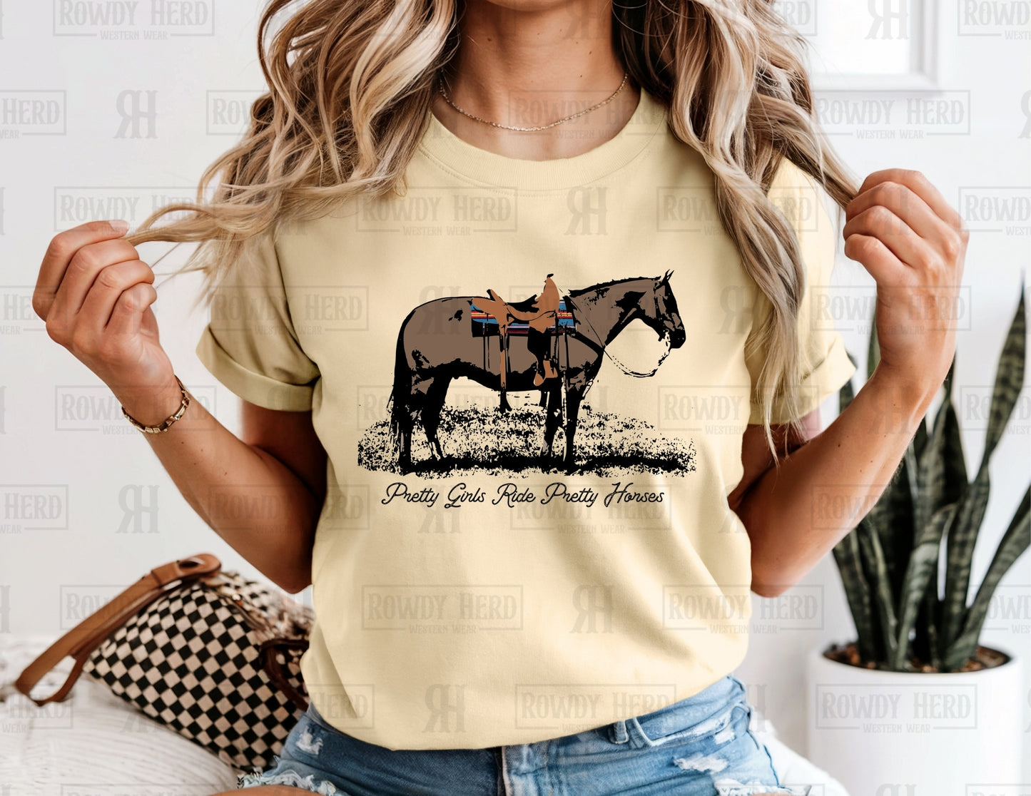 Pretty Girls Ride Pretty Horses | Comfort Colors Tee, Gildan Sweatshirt or Hoodie
