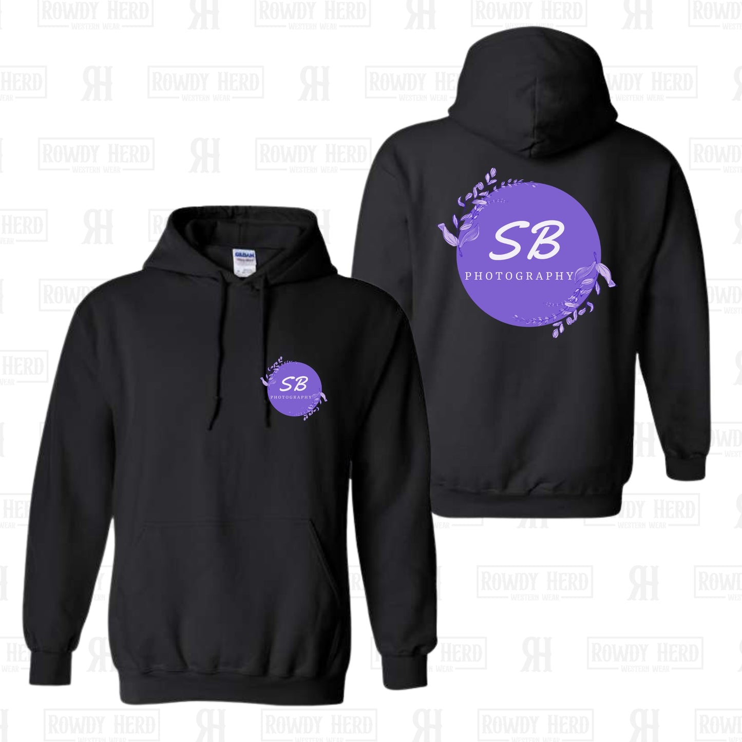 SB Photography Merch Hooded Sweatshirts