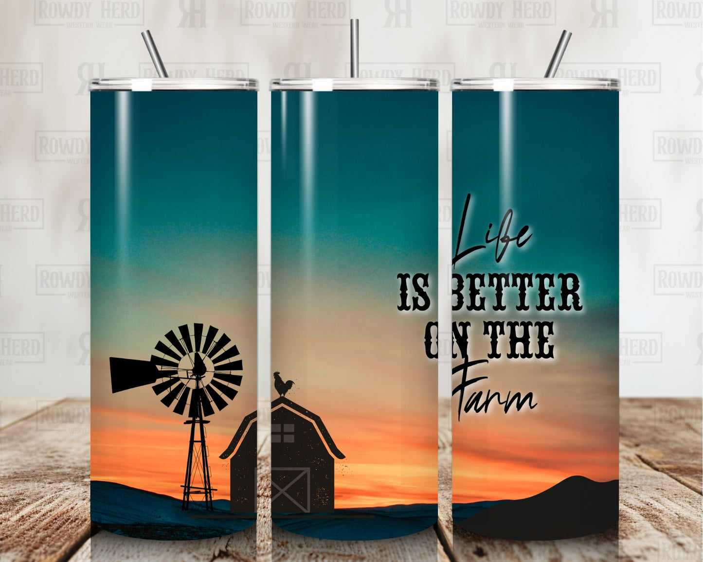 Life is Better on the Farm Tumbler