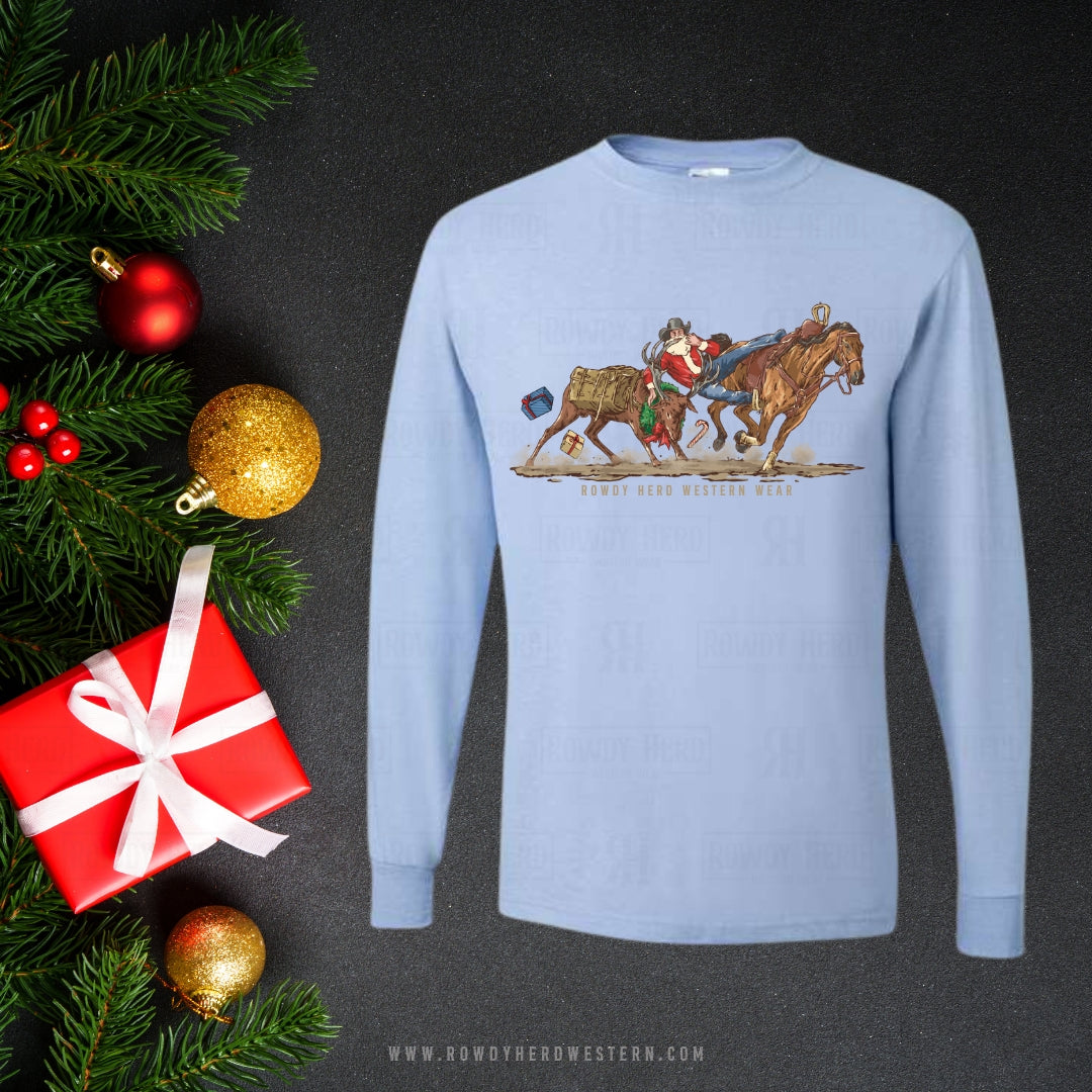 Reindeer Wrestler Long Sleeve