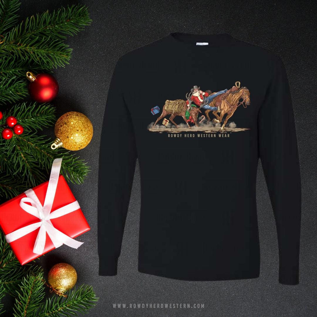 Reindeer Wrestler Long Sleeve