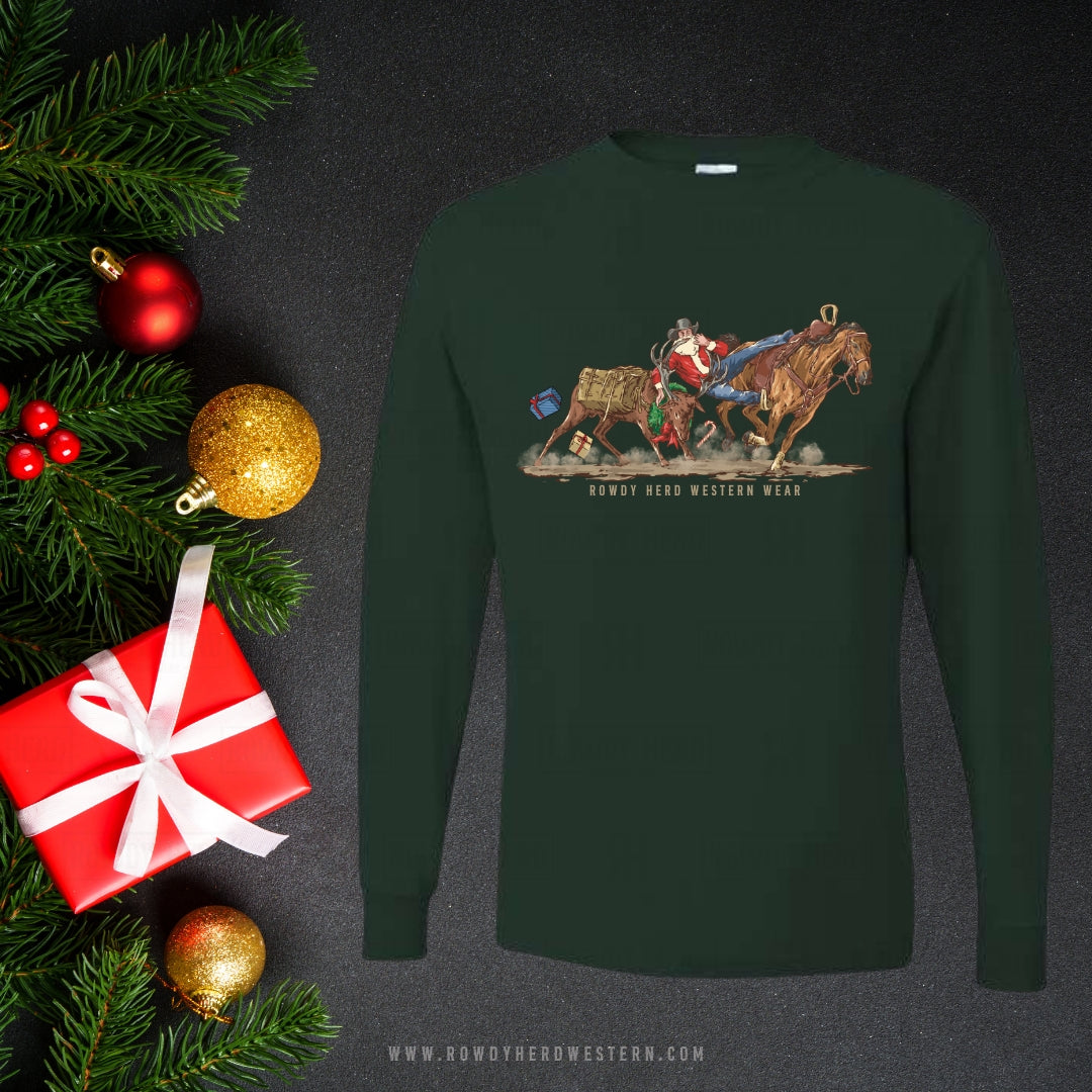 Reindeer Wrestler Long Sleeve