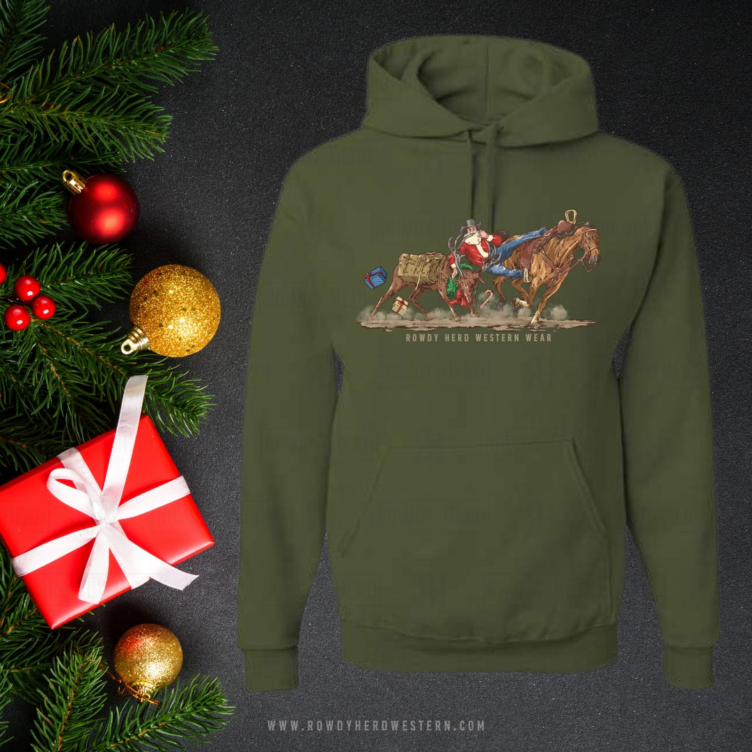 Reindeer Wrestler Hoodie