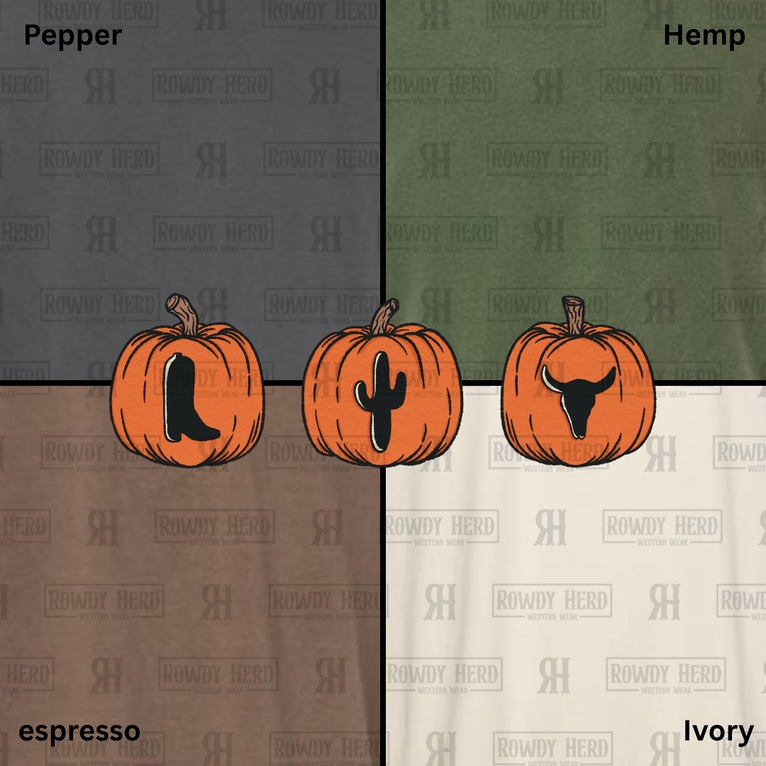 Western Pumpkin T-Shirt
