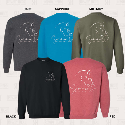 Sammie D Photography Merch Crewneck Sweatshirt
