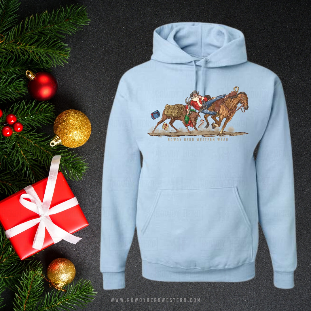 Reindeer Wrestler Hoodie