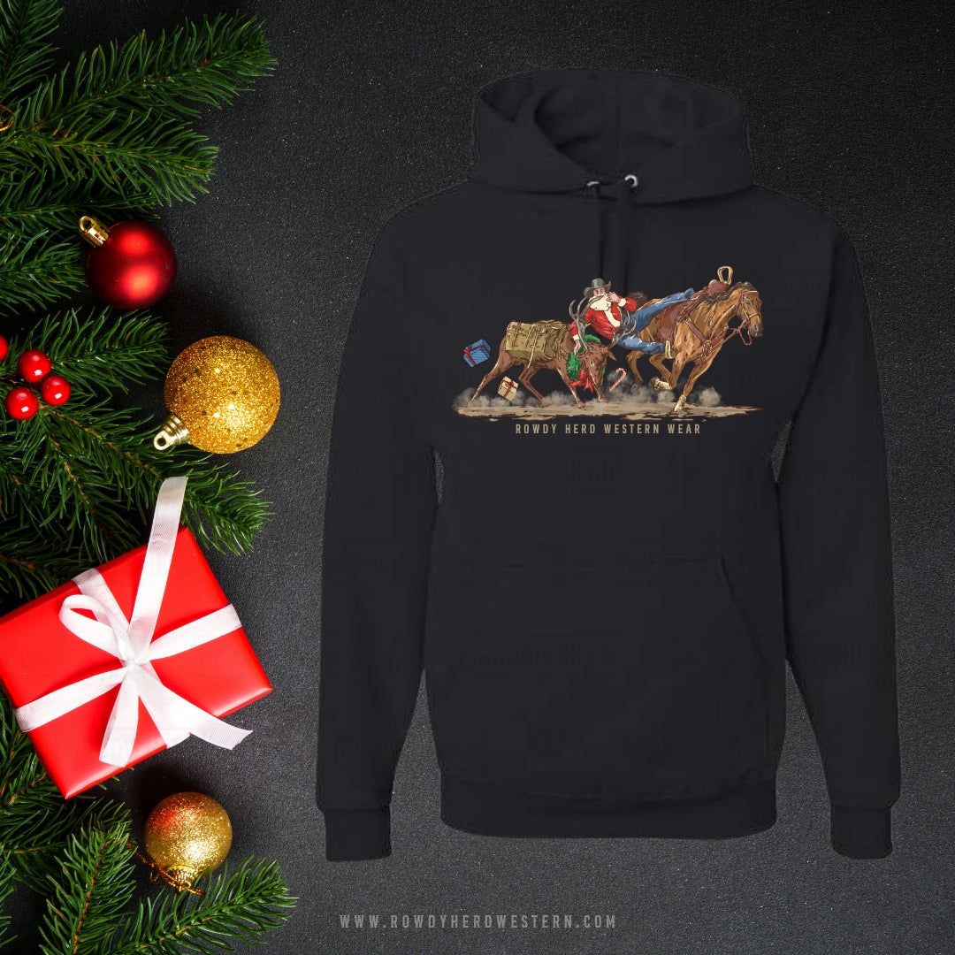 Reindeer Wrestler Hoodie