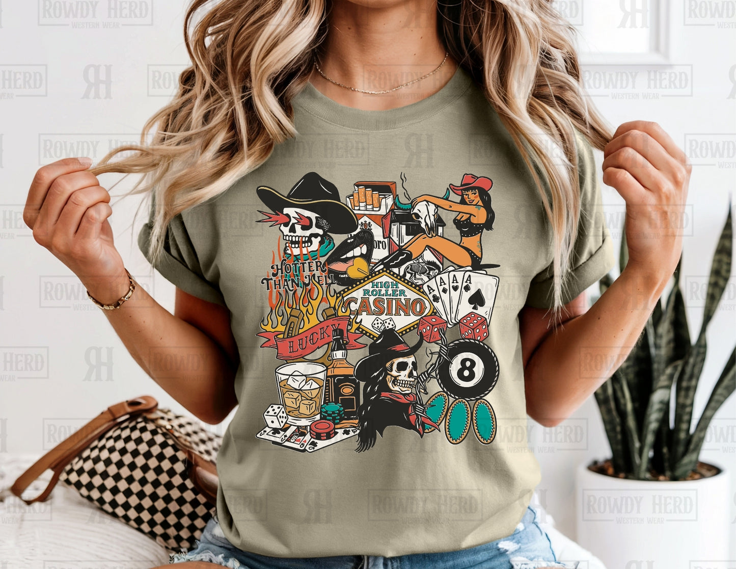 High Roller Casino | Comfort Colors Tee, Gildan Sweatshirt or Hoodie