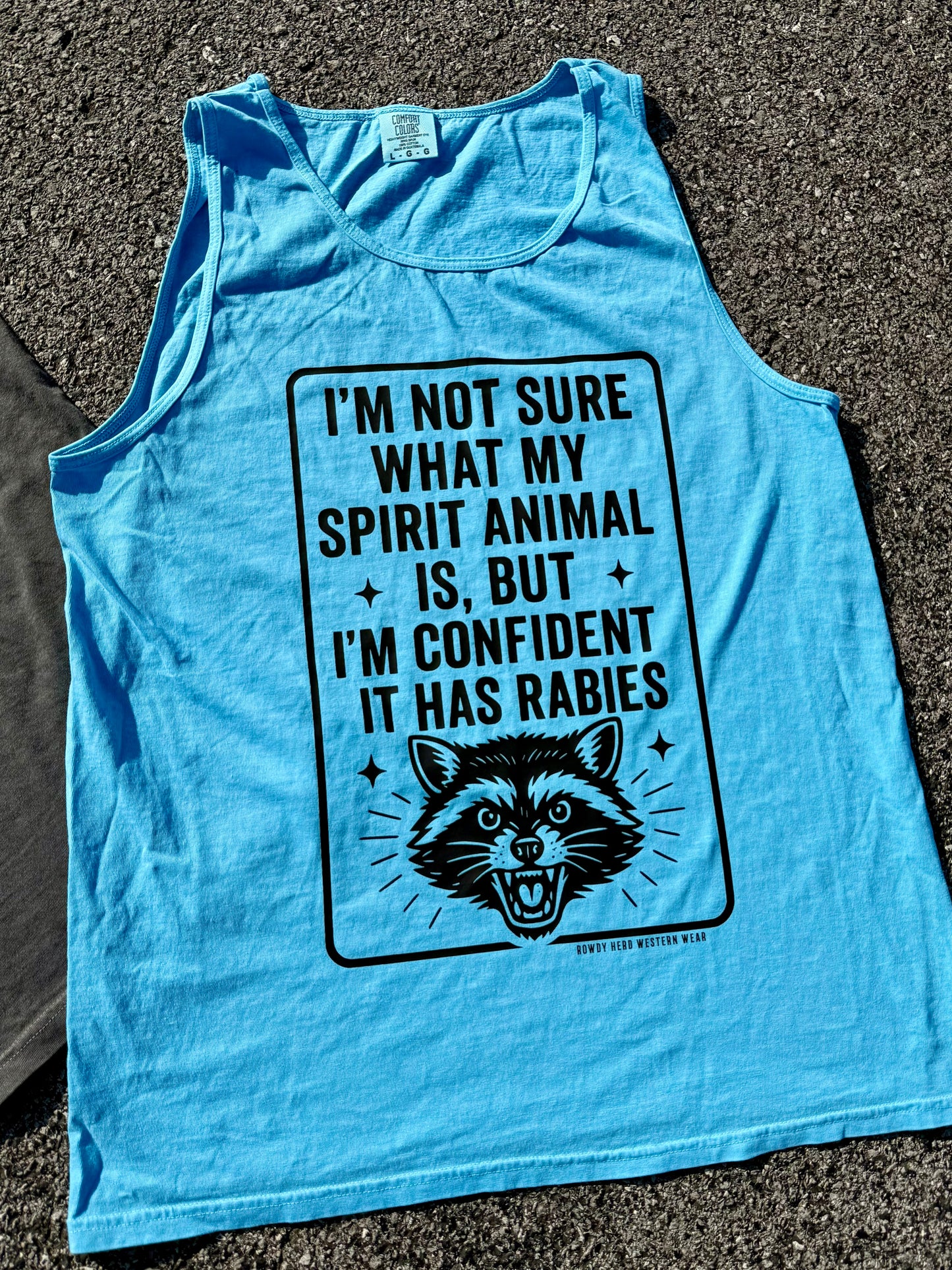 My Spirit Animal Has Rabies Tank Top