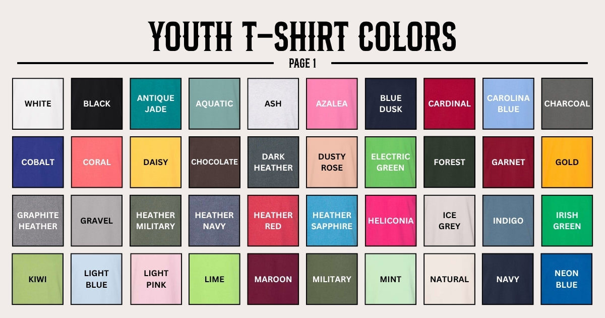 Youth The Righteous | Personalized Apparel