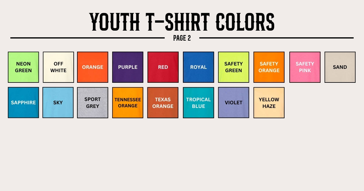 Youth The Righteous | Personalized Apparel