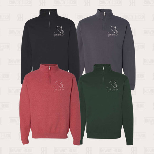 Sammie D Photography Merch Quarter-Zip Sweatshirt