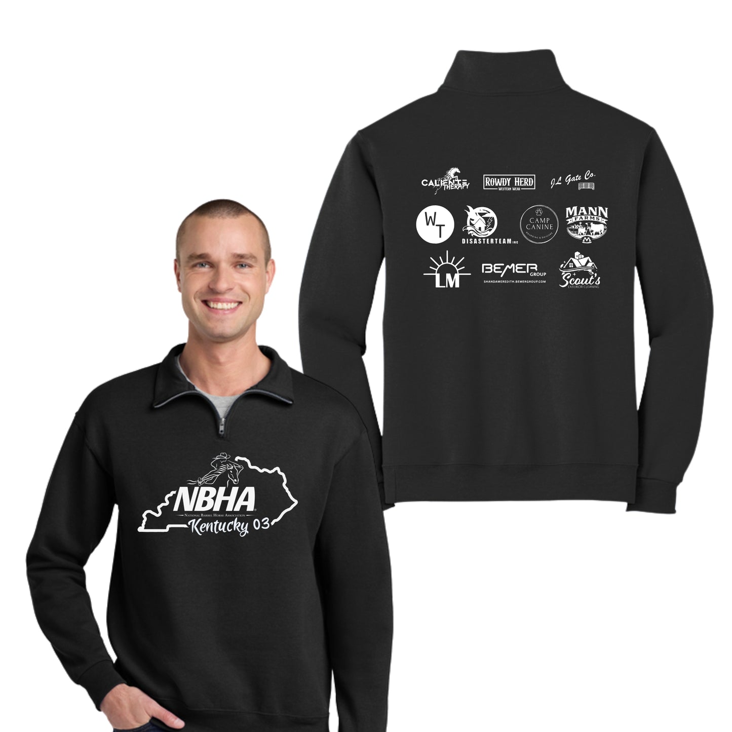 NBHA KY03 Merch Quarter-zip Sweatshirt