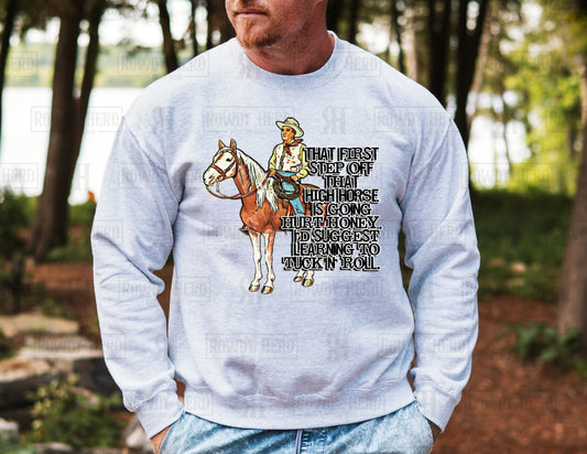 High Horse | Comfort Colors Tee, Gildan Sweatshirt or Hoodie