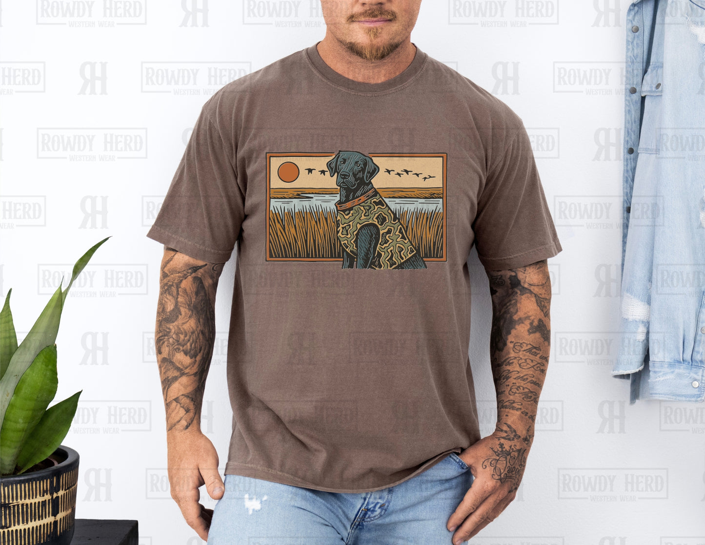 Hunting Lab | Comfort Colors Tee, Gildan Sweatshirt or Hoodie