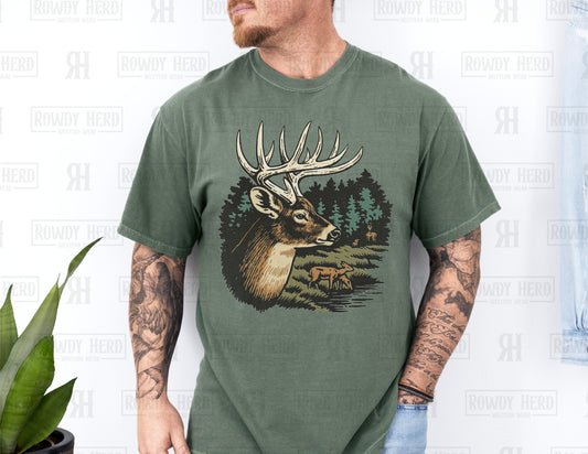 Whitetail | Comfort Colors Tee, Gildan Sweatshirt or Hoodie