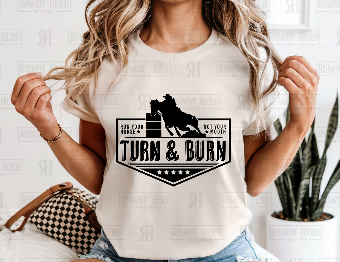 Turn & Burn | Comfort Colors Tee, Gildan Sweatshirt or Hoodie