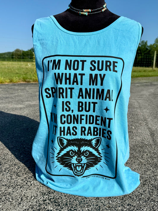 My Spirit Animal Has Rabies Tank Top