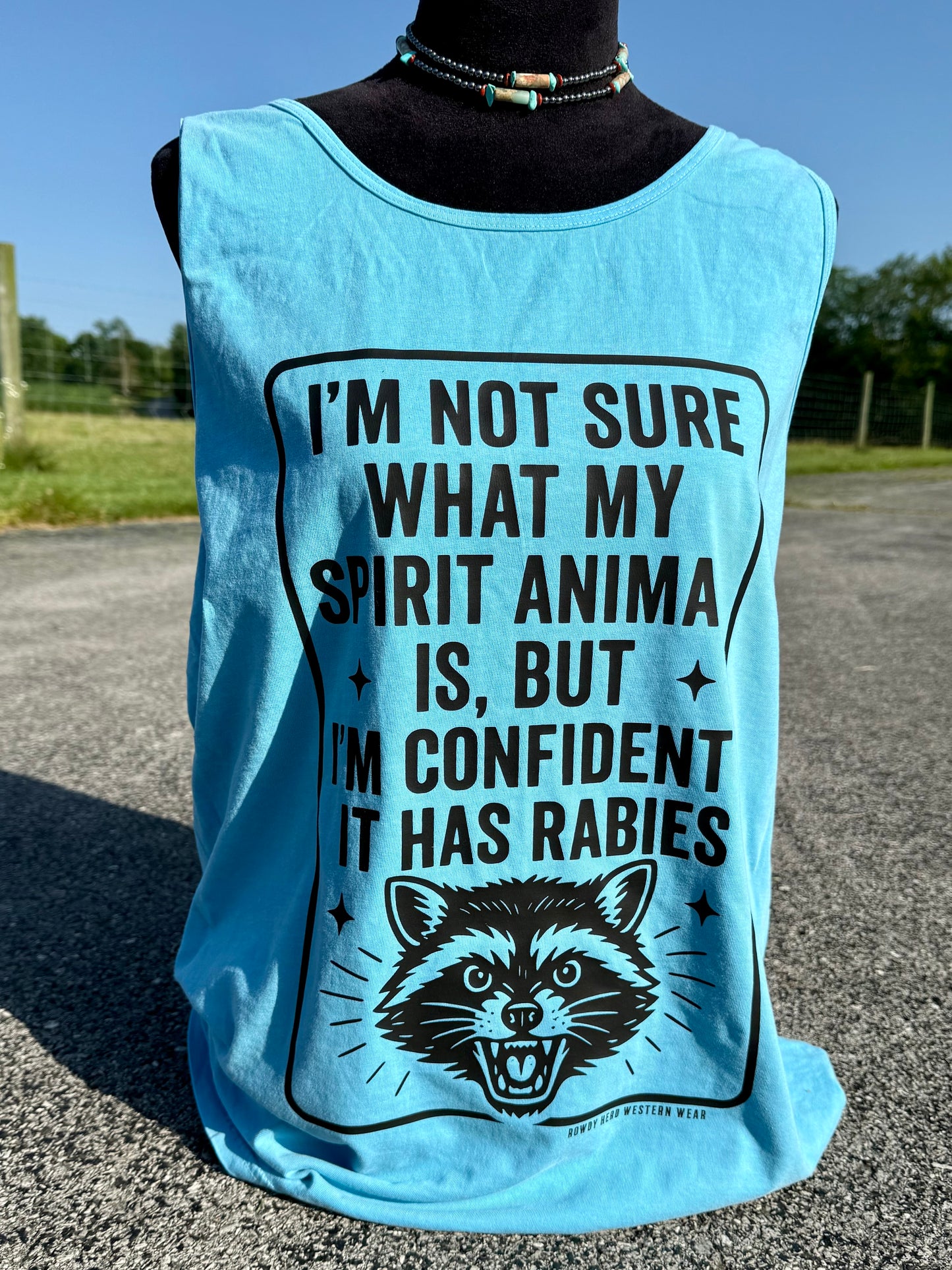 My Spirit Animal Has Rabies Tank Top