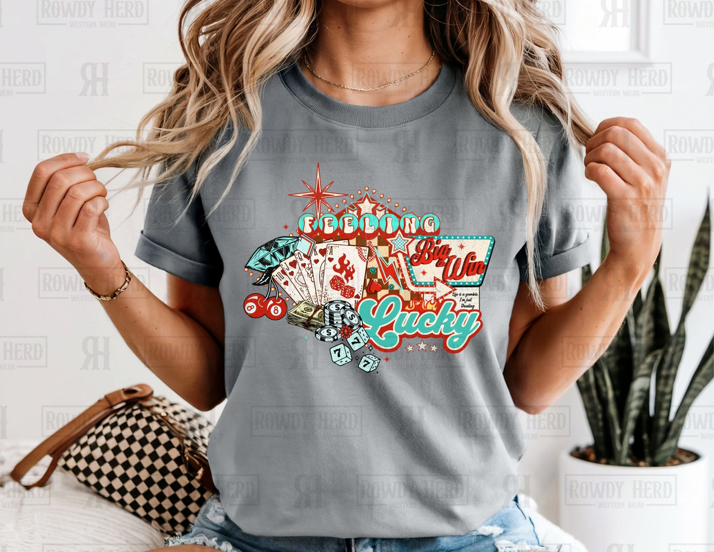 Feeling Lucky | Comfort Colors Tee, Gildan Sweatshirt or Hoodie