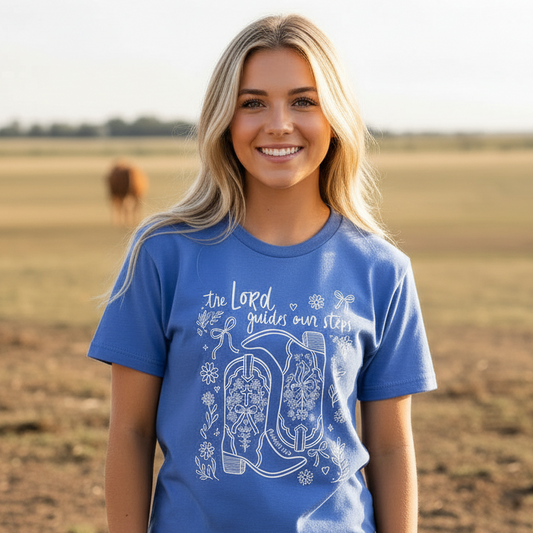 The Lord Guides Our Steps | Personalized Apparel